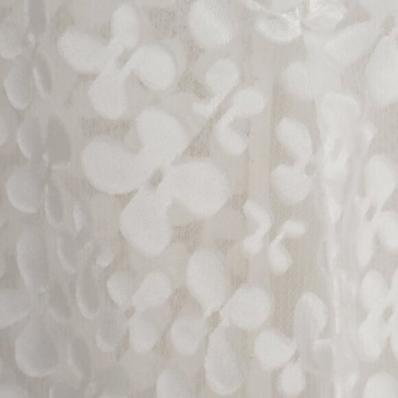 Silk & Satin Babydoll Chemise Nightie White Size Large - Picture 4 of 5